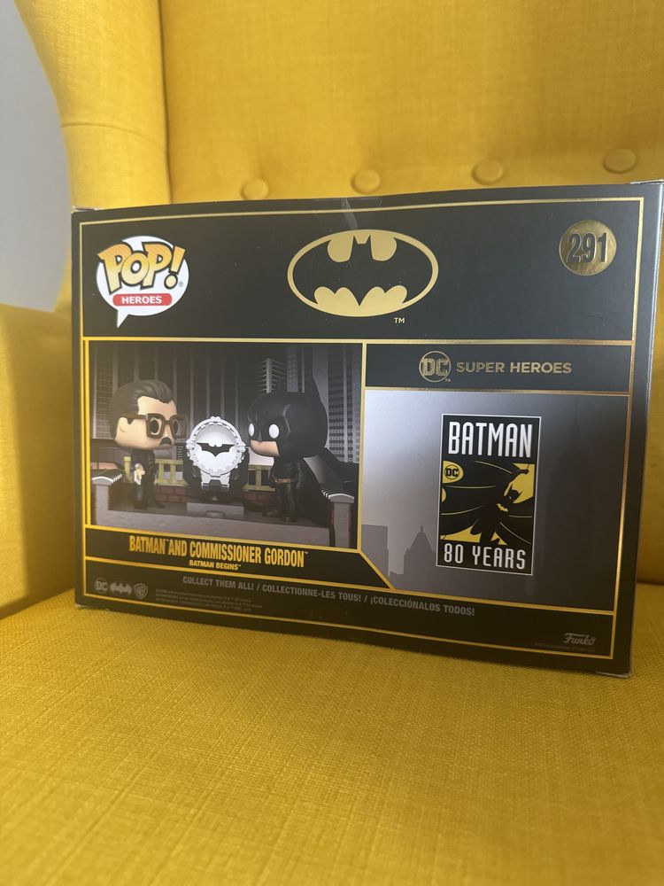 Batman and Commissioner Gordon Funko Pop Novo selado Mint