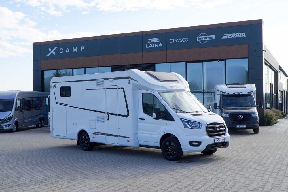 Kamper Ford Etrusco T 7.3 SF 2025 HYMER ADRIA XCAMP 4 osoby AUTOMAT