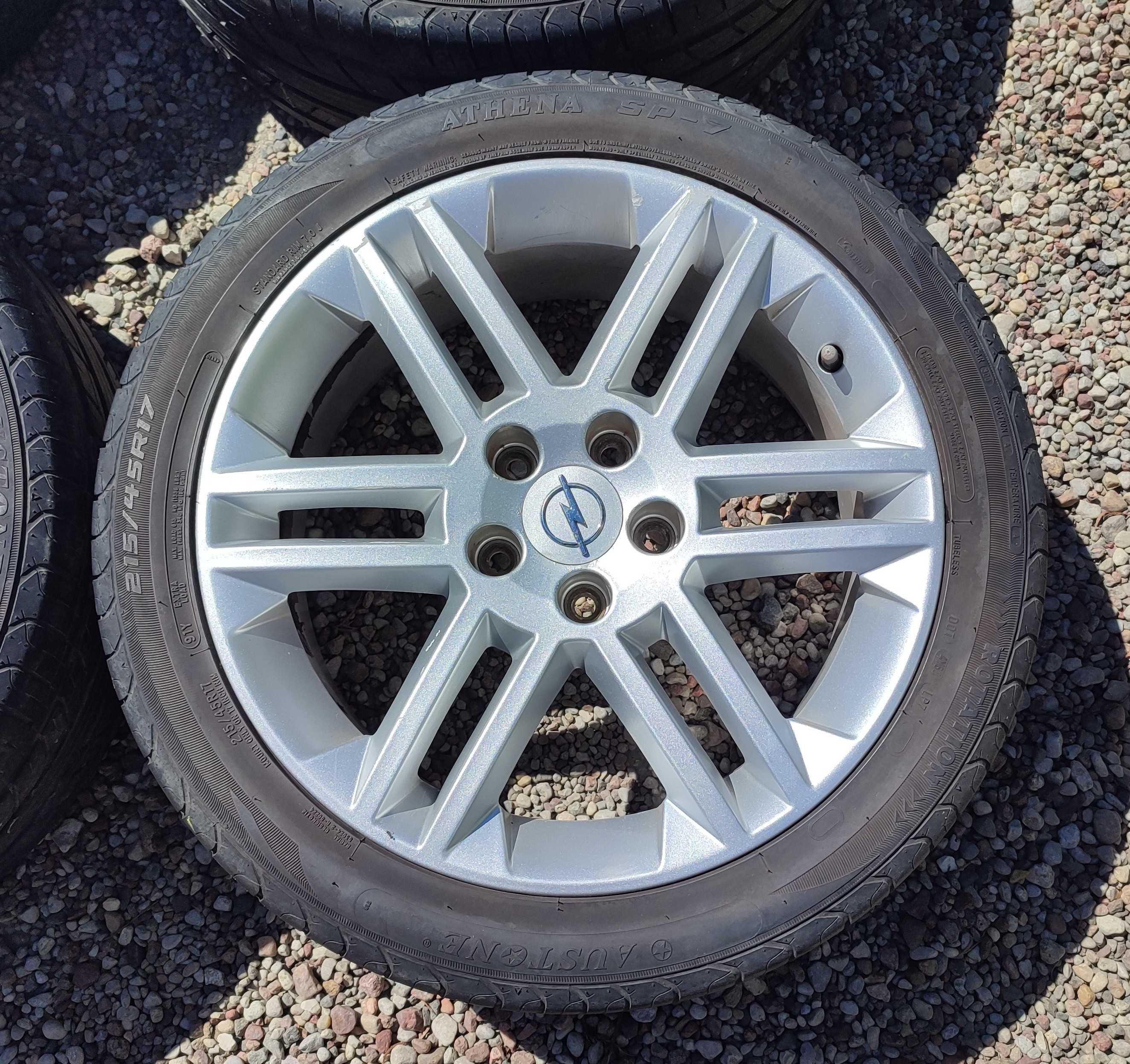 Alufelgi z oponami Opel Vectra GTS 17 7J 5X110 ET41