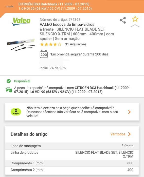 Peças para 1.6 HDI PSA