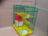 Клітка для папуг і  птахів, розмір 42*34*23 клетка для попугаев.