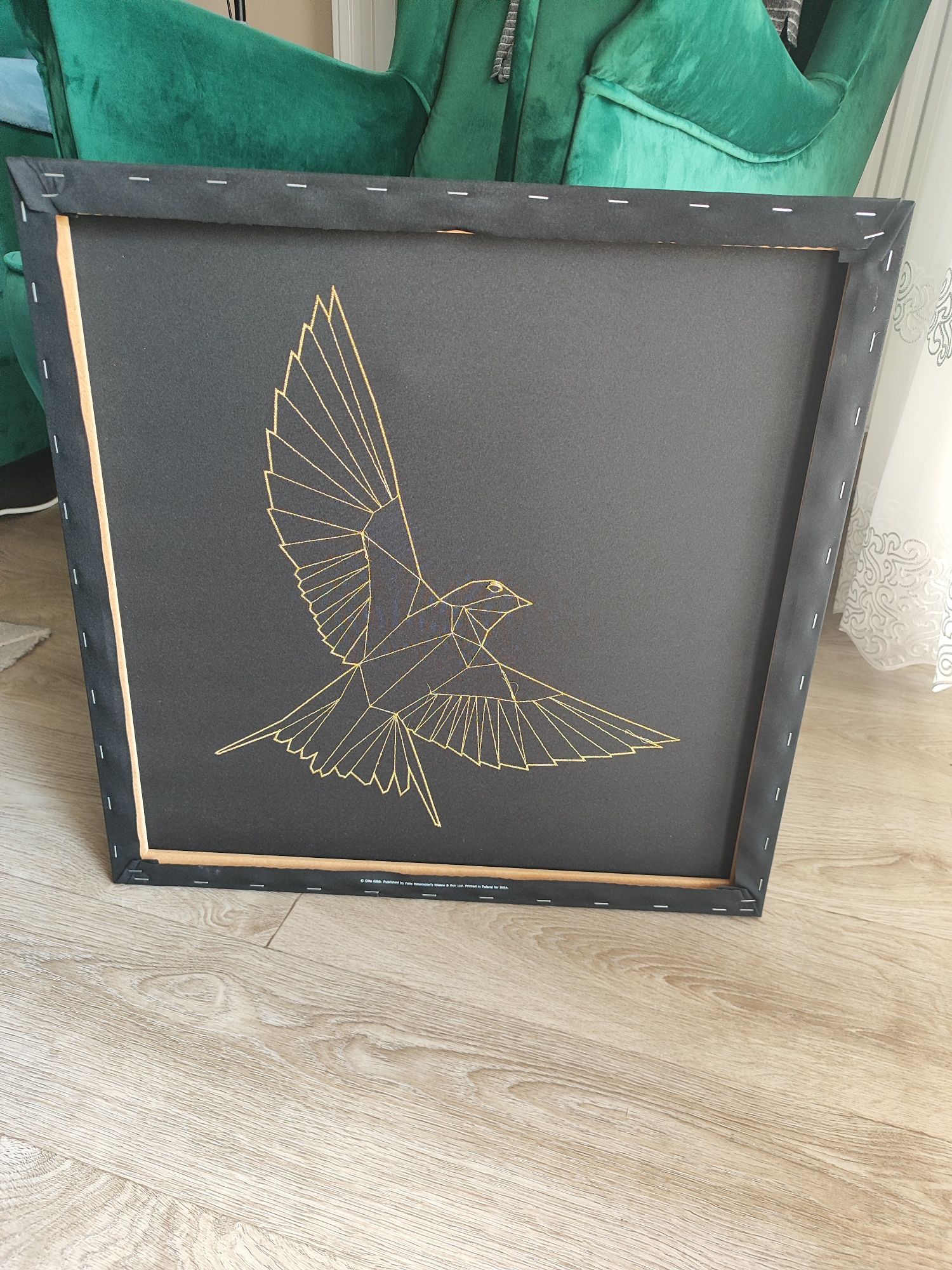 Okazja! Obraz Złocisty Ptak IKEA Pjatteryd 56x56