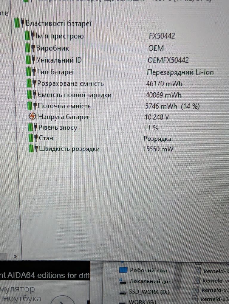 Ноутбук Asus FX 505 DT