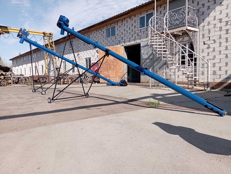 Шнекові транспортери, погрузчик зерна,гвинтовий конвеєр, протруювач