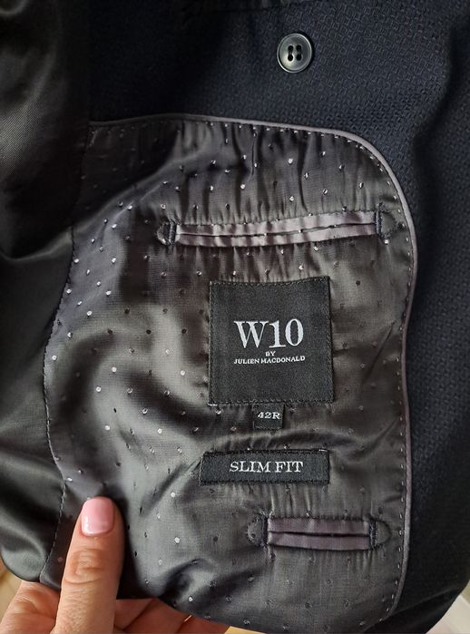 Синій жіночий піджак жакет