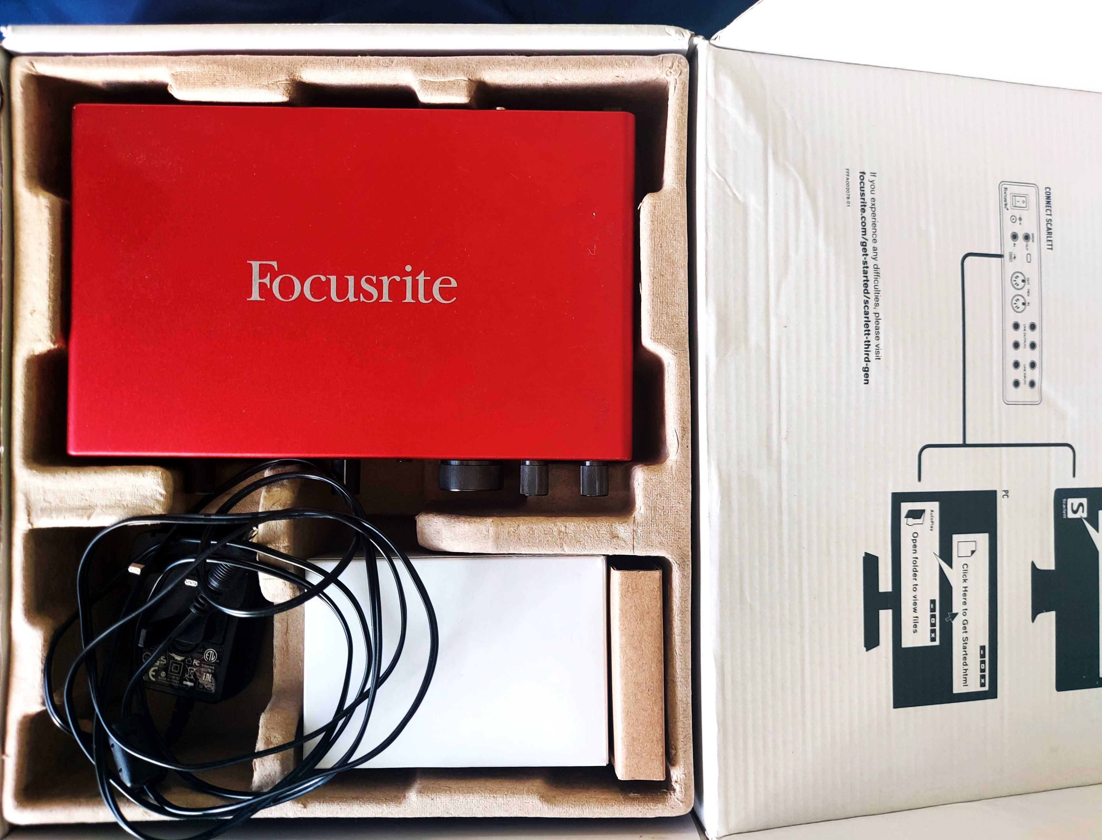 Interfejs audio  Focusrite Scarlett 8i6 (3. generacji)