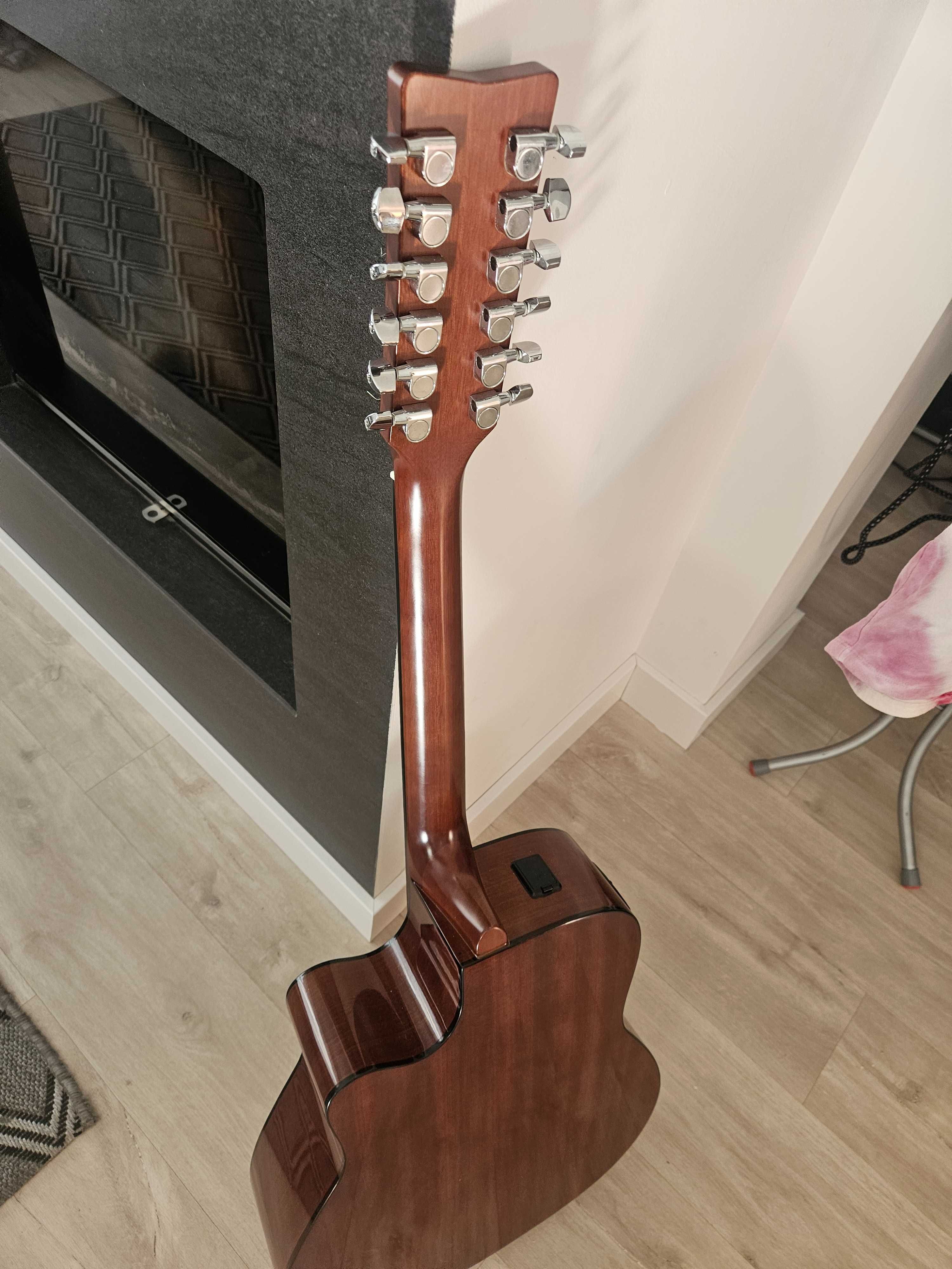 Gitara elektro akustyczna yamaha 12 strunowa