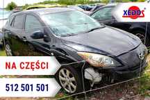 Mazda 3 BL 2009 1.6D Hatchback 5-drzwi (MASKA, ZDERZAK, LAMPA, BŁOTNIK, DRZWI, SZYBA, FOTEL)