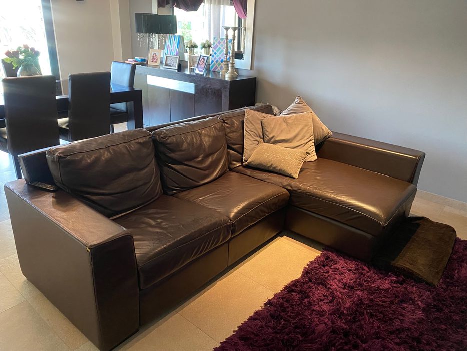 Sofa 3 lugares C/ chaise longue - sala