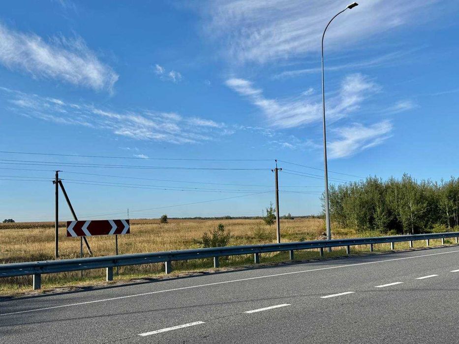 Земельна ділянка біля Бородянки під комерцію! Поруч з києвом