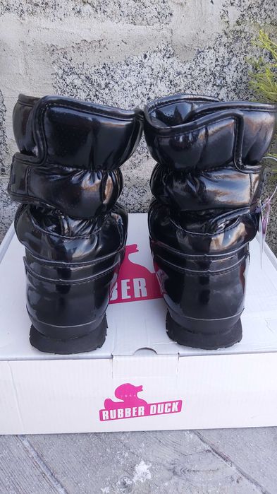 Брендові зимові чоботи 38 р. RUBBER DOCK. Оригінал.