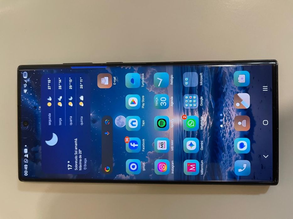 Samsung 22 ultra. Com factura como novo.