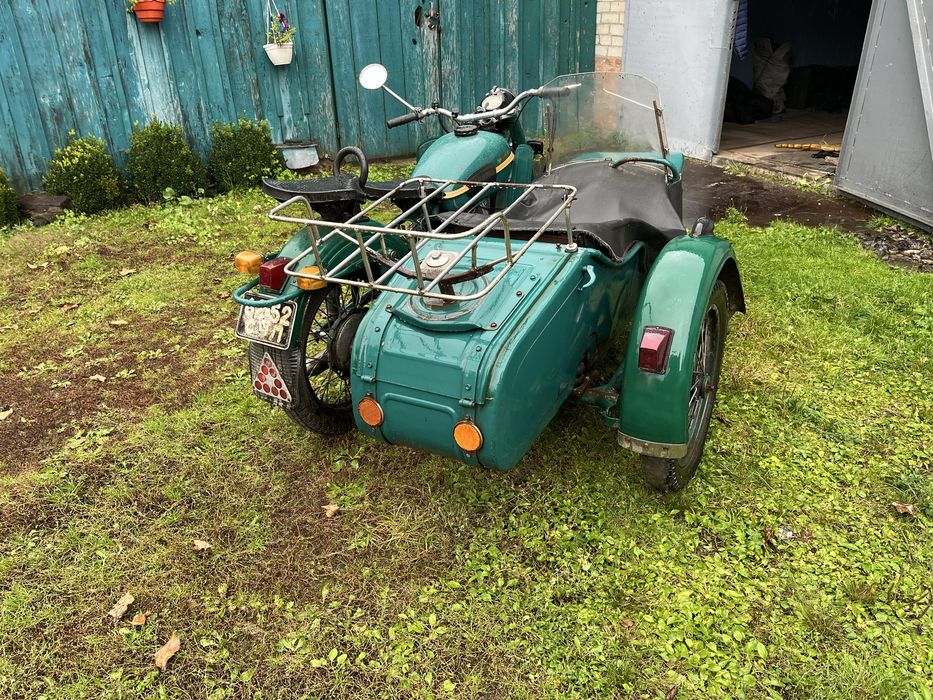 Урал М 66 мотоцикл с коляской