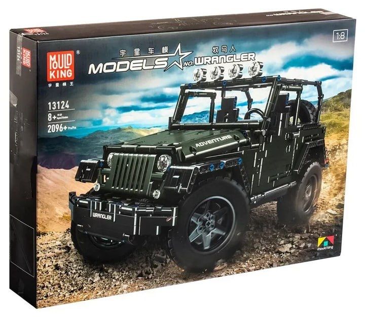 Конструктор Джип Wrangler - Mould King 13124