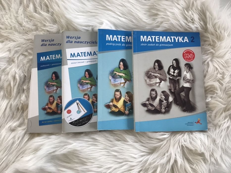 Nowe książki z matematyki do gimnazjum