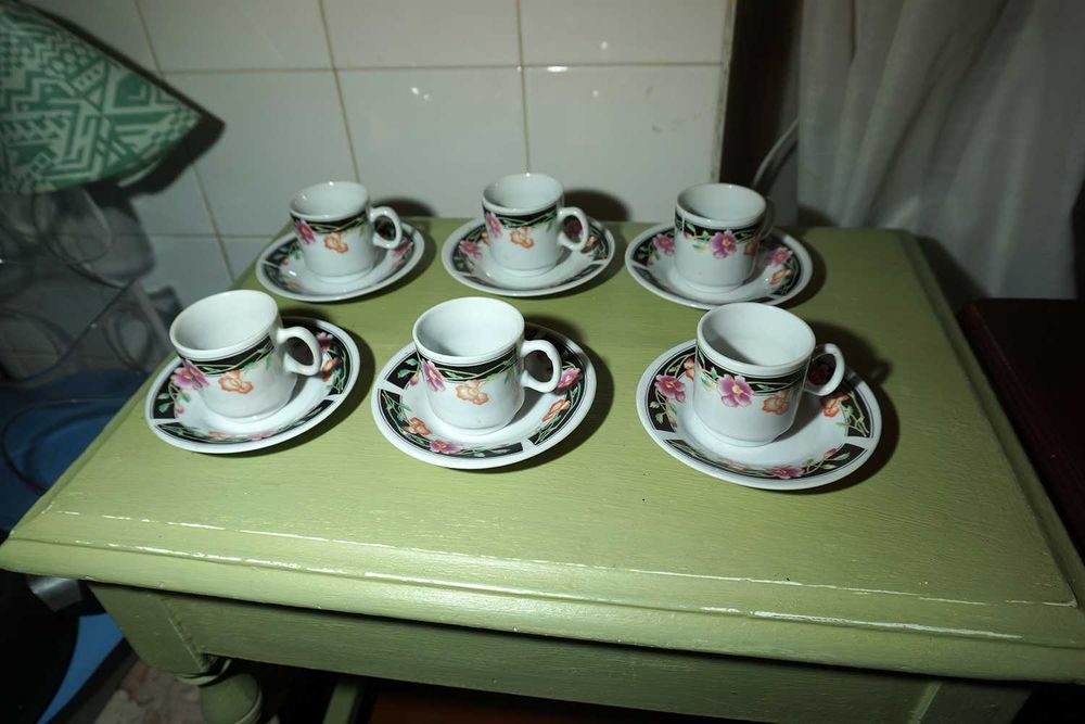 6 Chávenas de Café