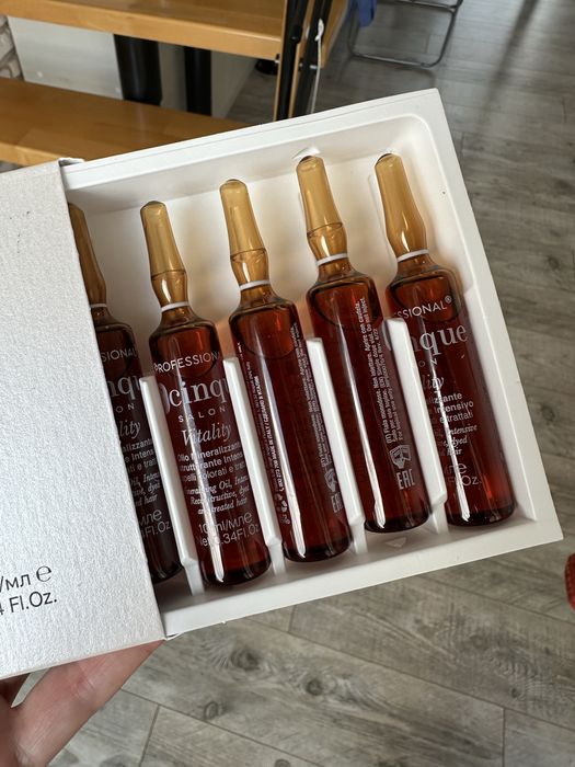 C Cinque Vitality 10*10 мл Олія відновлююча profecional c5 mineralisin