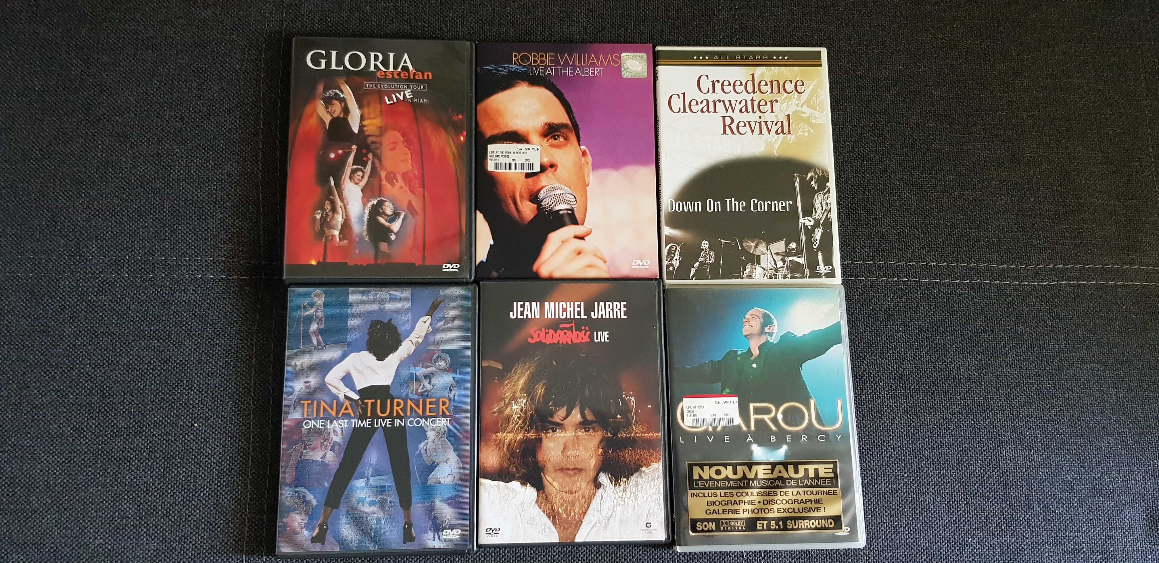 Kolekcja 6 Albumow DVD - Muzyka/Koncerty