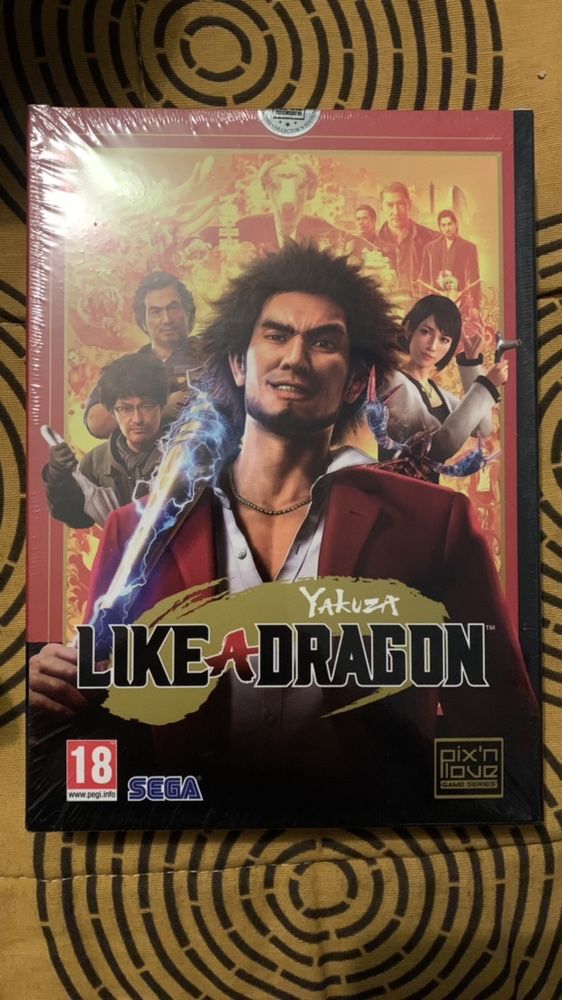 Yakuza like a dragon collectors edition ps4