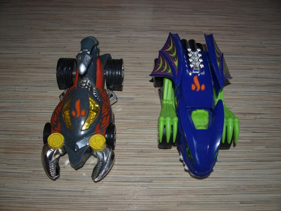 Zestaw dużych interaktywnych samochodów Hot Wheels jak nowe!!