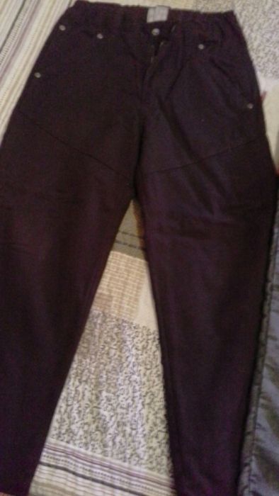 4 pares calças quentinhas de menino 6ano
