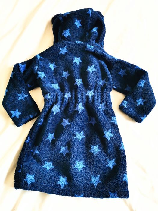 Szlafrok z Myszką Miki 0-6m 56-68cm 8kgj nowy Disney