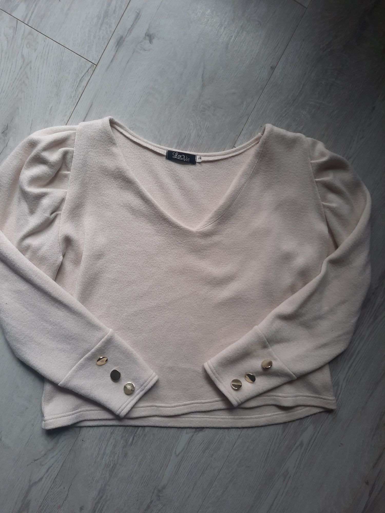 Sweterek kremowy xl