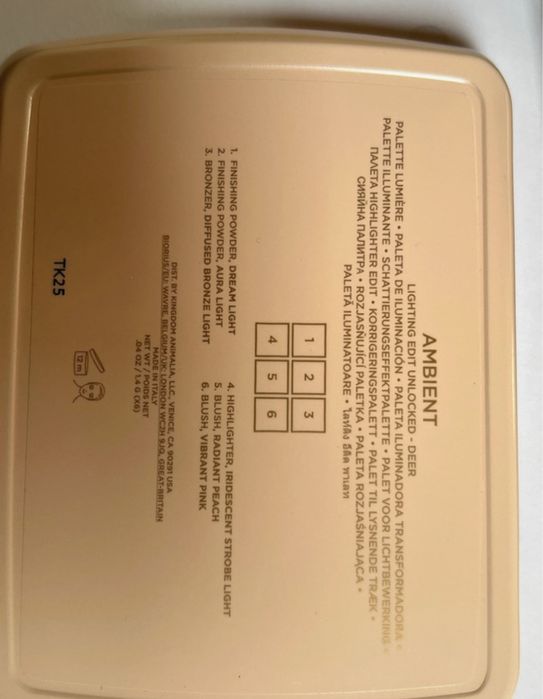 Hourglass Deer Palette