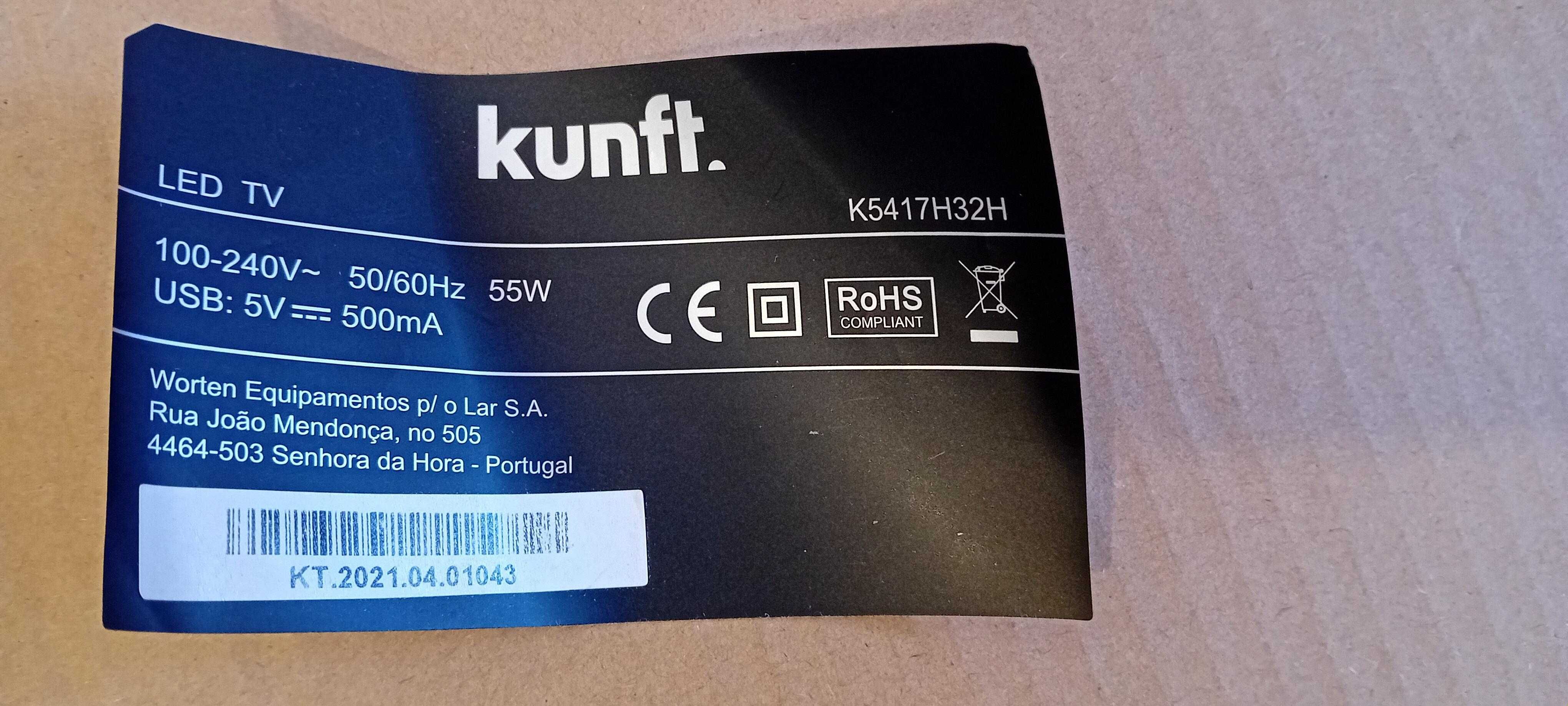 placa para tv kunft  k5417h32h