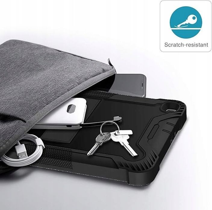 Etui do Samsung Galaxy Tab A 10,1” Podstawka i Pasek na Ramię Czarne