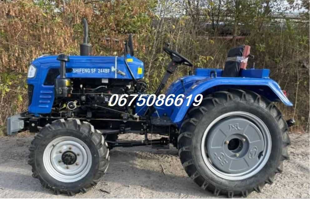 Трактор Shifeng 244 BF*3-ТОЧКА*Безкоштовно Доставимо 24 КОНЯ!