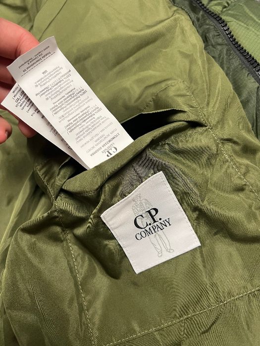 Пуховик CP Company DD Shell Puffer Green