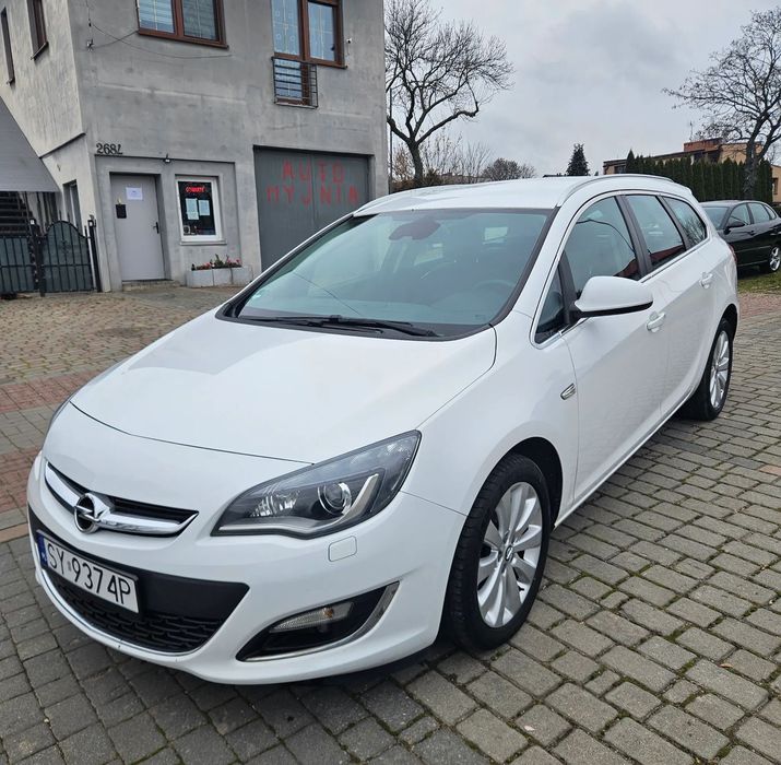 Opel Astra 1.4T 140km 170tysPrzebieg Bezwypadkowe GrzaneFotele 1WŁ Nawi