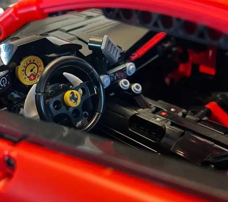 klocki kompatybilne z lego technic ferrari daytona SP3 42134