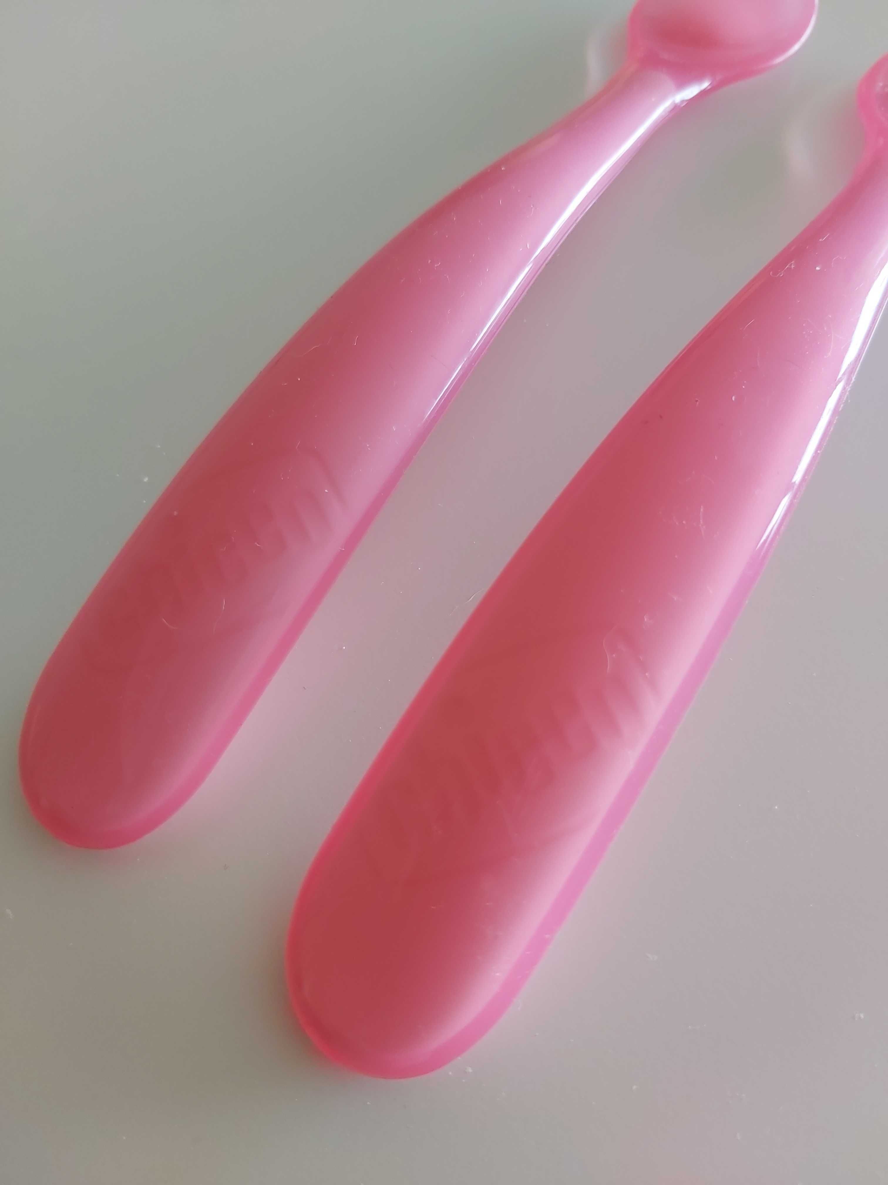 Colheres de silicone Chicco +6m (2x)