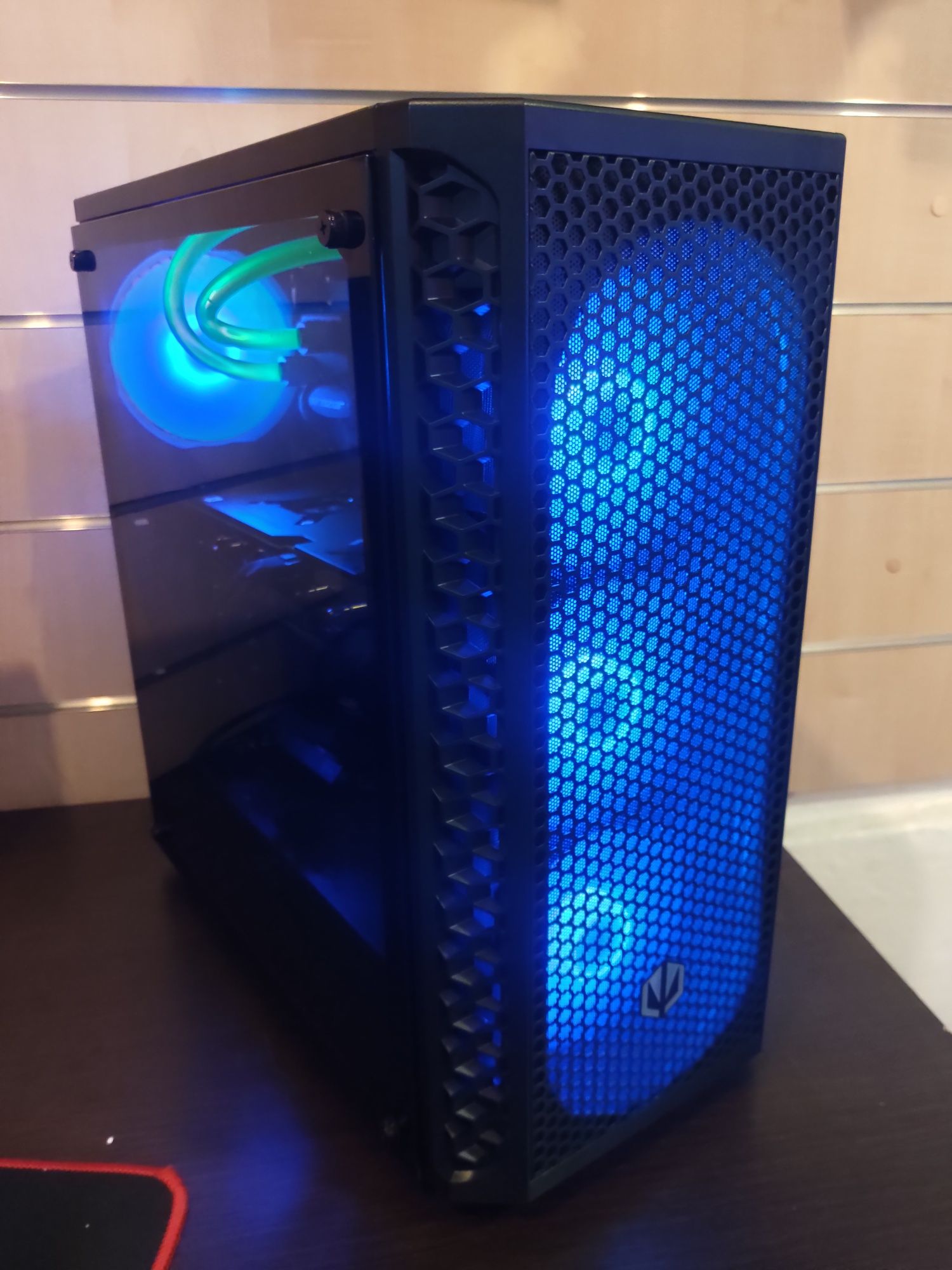 i7-13700K,LED Komputer do Gier, woda,RTX 4070 Ti,32GB,SSD,Win 11 P