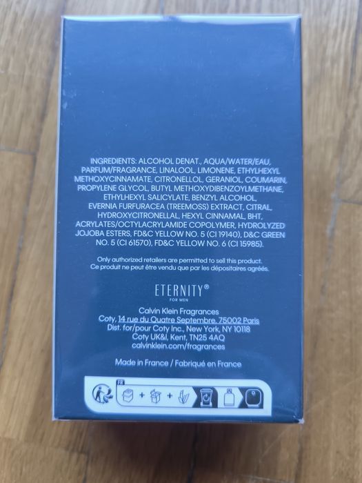 Eternity - Calvin Kein - Água de Colónia para homem
