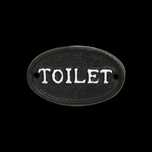 Tabliczka Toilet WC Toaleta Retro Vintage 640880