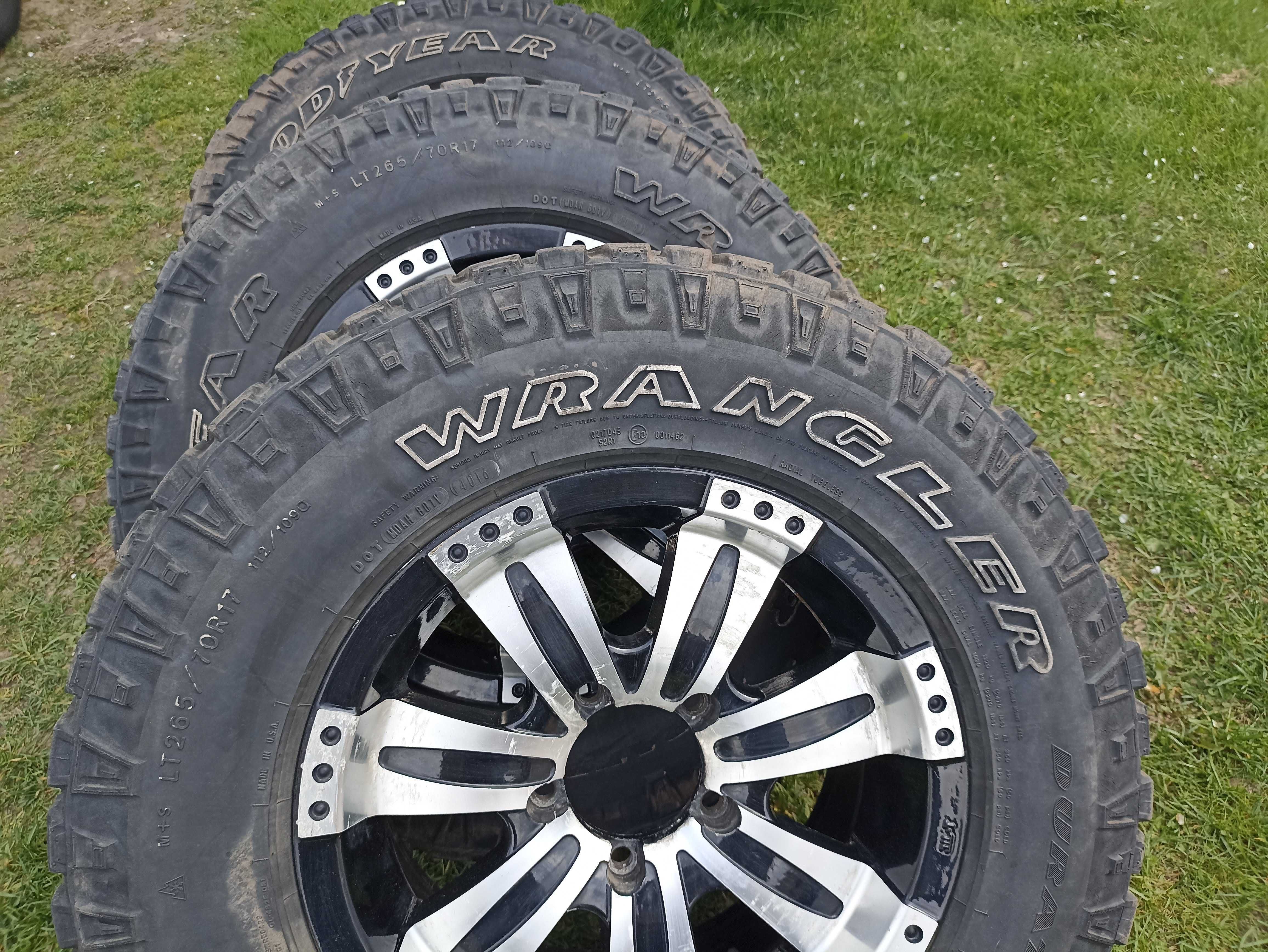 Opony GOODYEAR WRANGLER Duratrac 265/70 R17 4szt