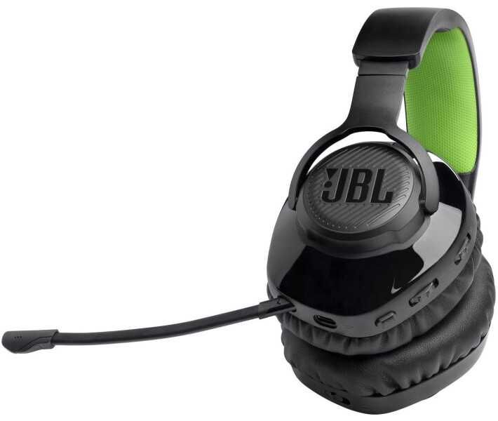 Навушники JBL Quantum 360X (JBLQ360XWLBLKGRN) Black/Green