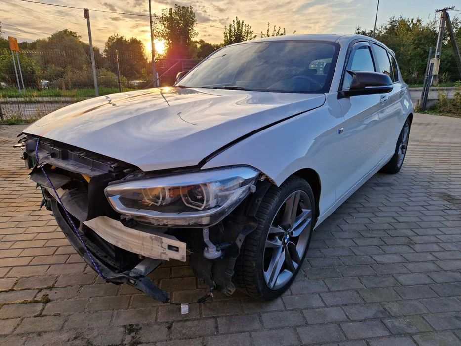 BMW 1 niegroznie uszkodzone!