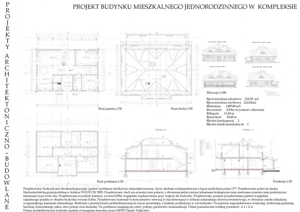 Usługi projektowe w zakresie architektury i wnętrz