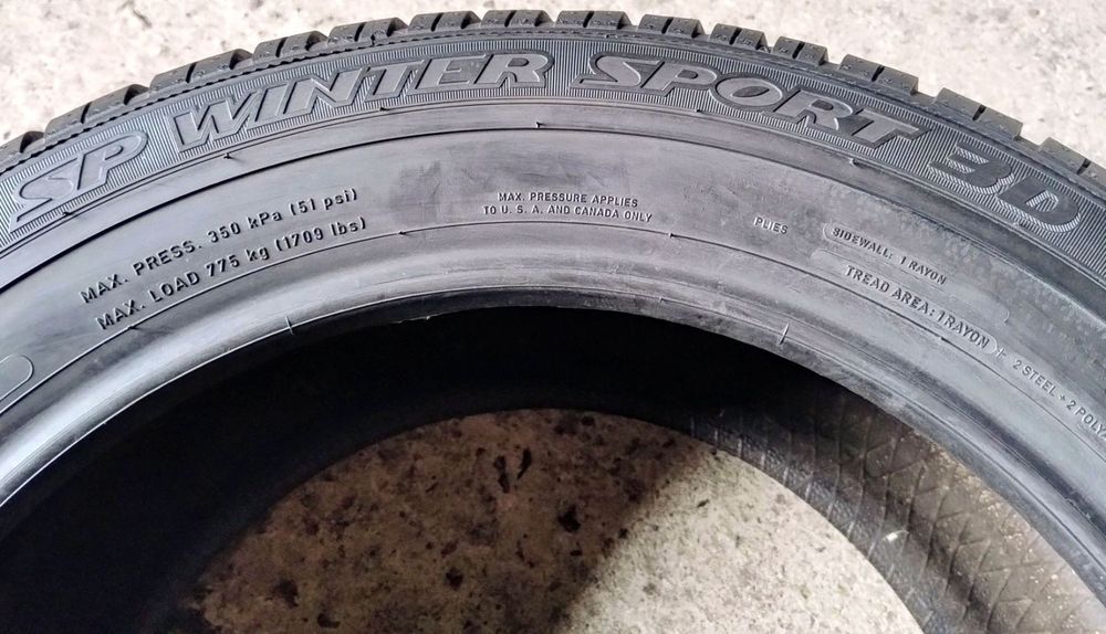 Шини зимові R17 235/55 Dunlop SP Winter Sport 3D