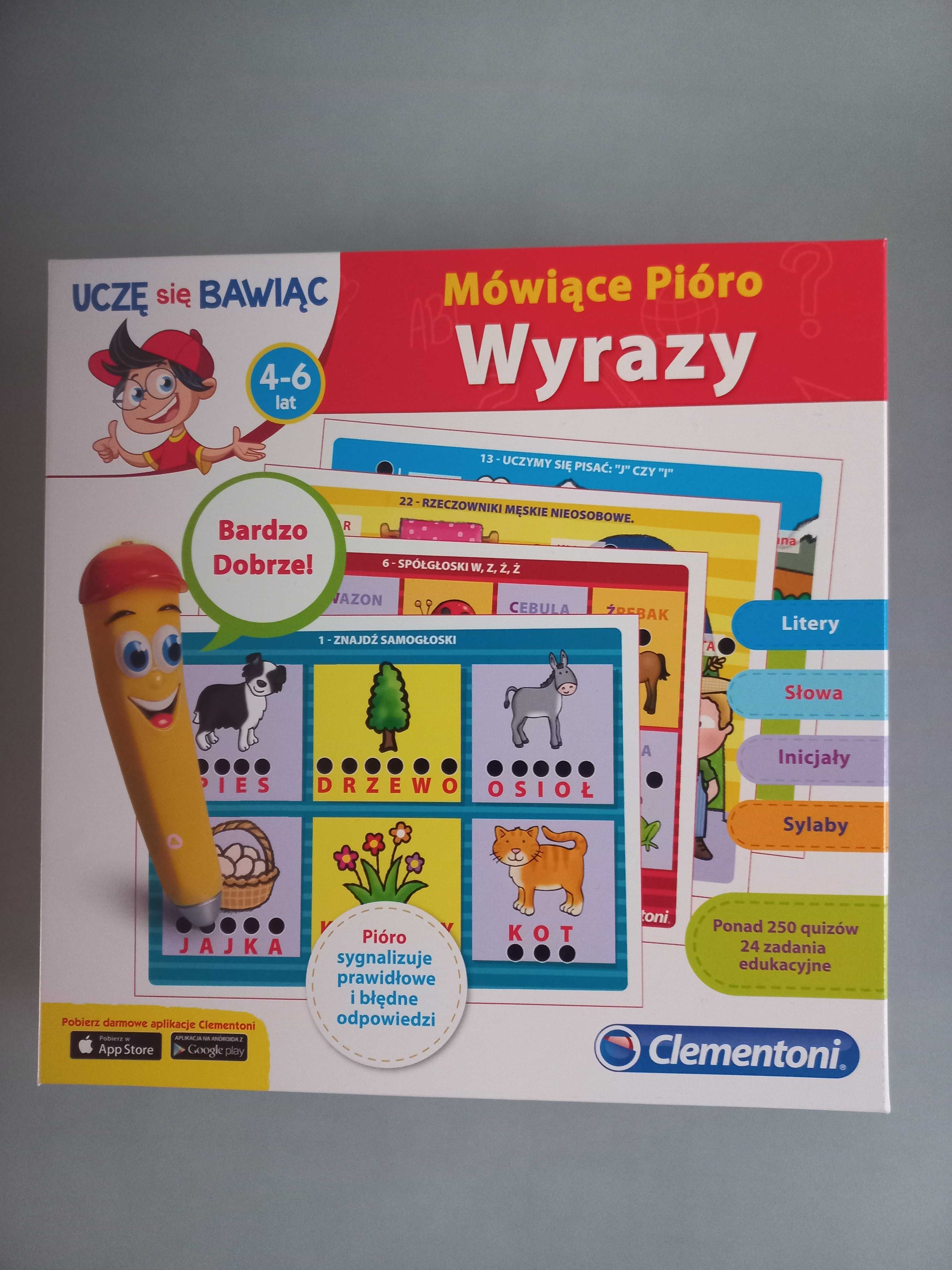 Zabawki edukacyjne  + puzzle pakiet 6 sztuk