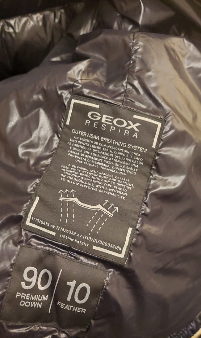 Kurtka puchowa Geox Respira 44 puch pierze