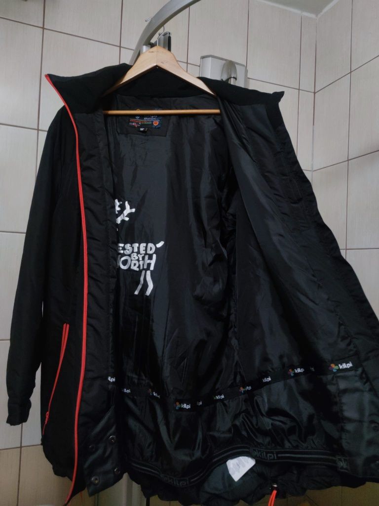 Kurtka narciarska Kilpi classic XXL czerwona czarna jacket rozsuwana s