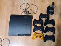 Playstation 3 zestaw padów, stacja uszkodzone ps3