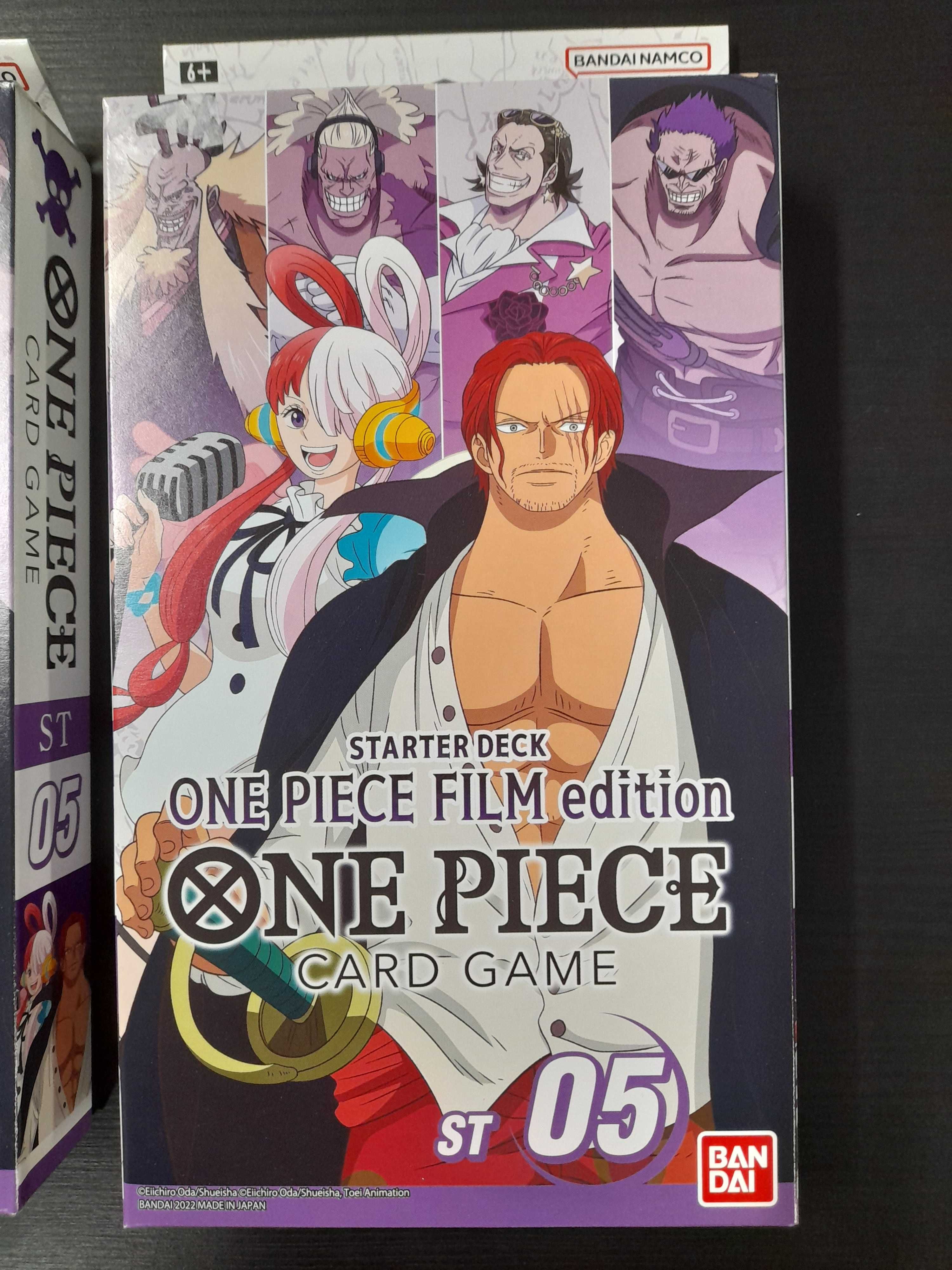 One Piece card game decks Film edition