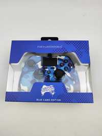 Pad S4 Blue Camo Edition do PlayStation4 Przewodowy