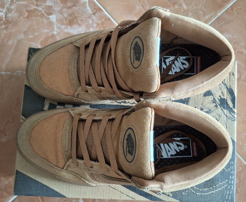 Sapatilhas rapaz / homem castanhas Vans